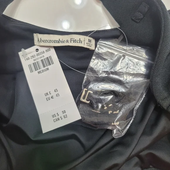 Abercrombie & Fitch Black Top Size M - Picture 13 of 13